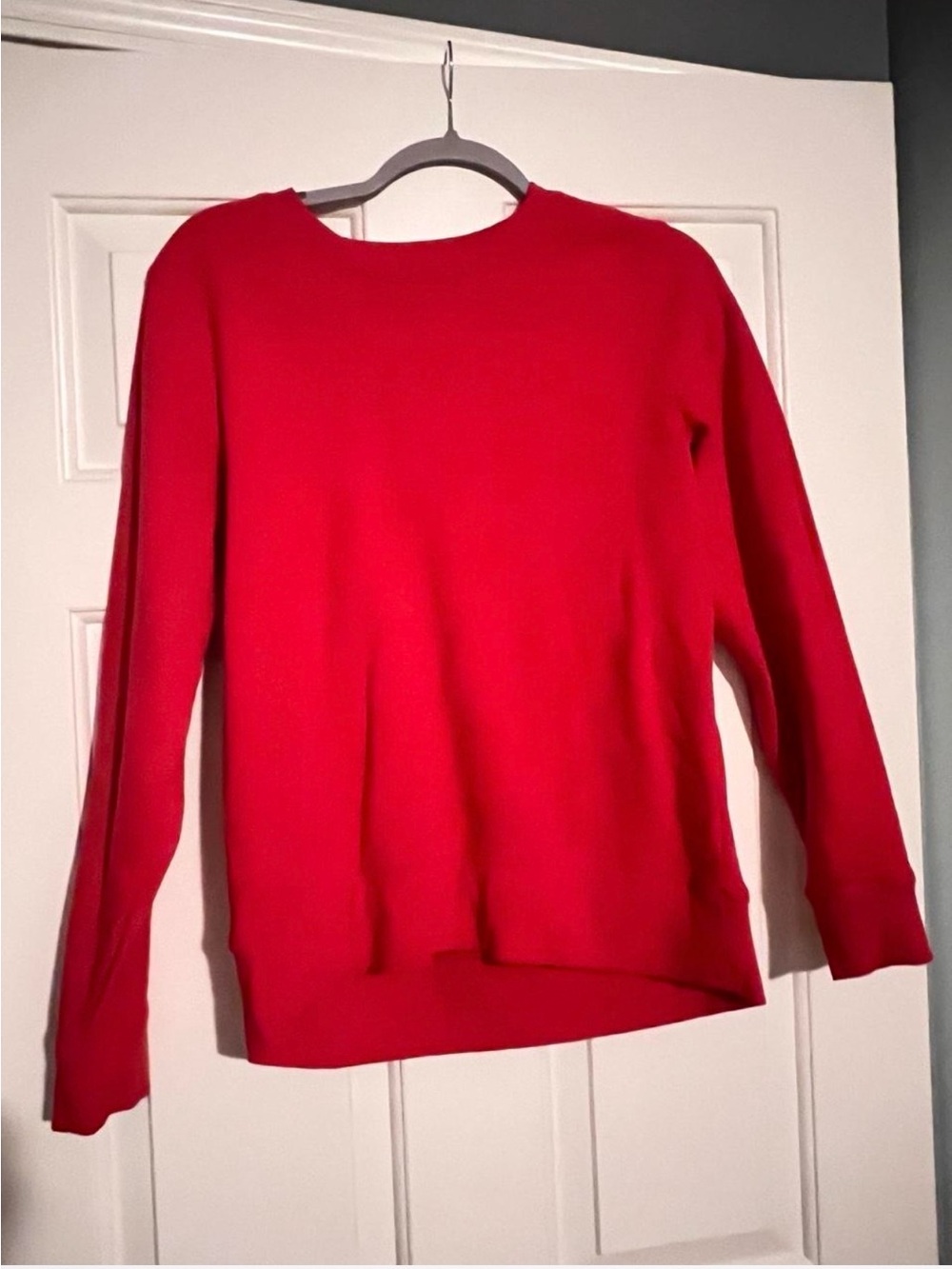 tek gear Women's Red Crewneck Sweater